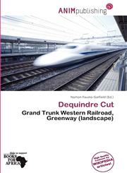 Dequindre Cut,613775331X,9786137753316