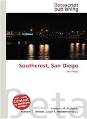 Southcrest, San Diego,6135246216,9786135246216