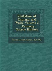 Visitation of England and Wales Volume 2,1287647227,9781287647225