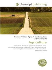 Agriculture,6130073917,9786130073916