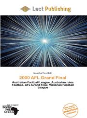 2000 AFL Grand Final,613654766X,9786136547664
