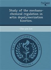 Study of the mechano-chemical regulation in actin depolymerization kinetics.,1249889103,9781249889106