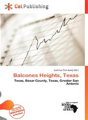 Balcones Heights, Texas,6138373421,9786138373421