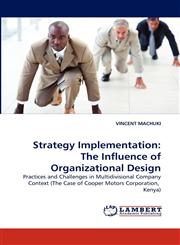 Strategy Implementation The Influence of Organizational Design,3844312757,9783844312751