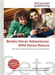 Barbie Horse Adventures Wild Horse Rescue,6135002961,9786135002966