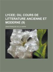 Lycee (9 ),1153548569,9781153548564