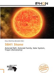 5841 Stone,613798740X,9786137987407