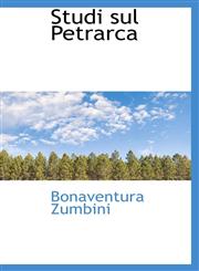 Studi sul Petrarca,1103350714,9781103350711