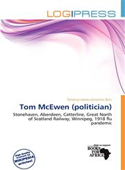 Tom McEwen (politician),6200626928,9786200626929