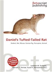 Daniel's Tufted-Tailed Rat,6135389866,9786135389869
