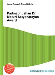 Padmabhushan Dr. Moturi Satyanarayan Award,5511642096,9785511642093