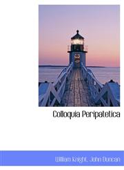 Colloquia Peripatetica,1140197320,9781140197324
