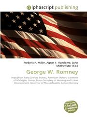 George W. Romney,6130293402,9786130293406