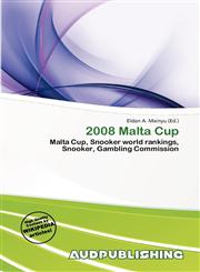 2008 Malta Cup,6201717021,9786201717022