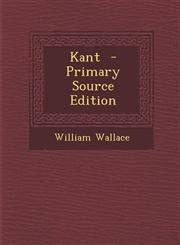 Kant - Primary Source Edition,1287826903,9781287826903