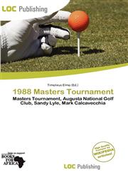 1988 Masters Tournament,6137257045,9786137257043