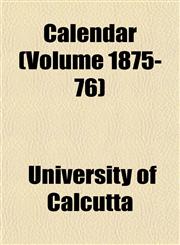 Calendar (Volume 1875-76),1151739863,9781151739865