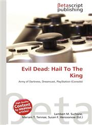 Evil Dead Hail To The King,6135096710,9786135096712