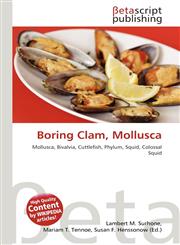 Boring Clam, Mollusca,6136040239,9786136040233