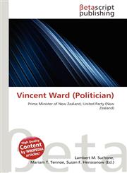 Vincent Ward (Politician),6134485306,9786134485302
