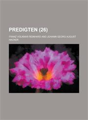 Predigten (26 ),1234420775,9781234420772
