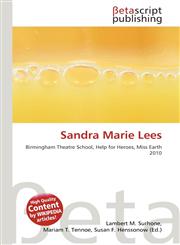 Sandra Marie Lees,613622741X,9786136227412
