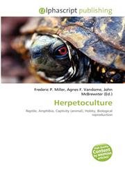 Herpetoculture,6132908536,9786132908537