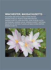 Winchester, Massachusetts Buildings and structures in Winchester, Massachusetts, People from Winchester, Massachusetts, Lars Ahlfors,1156324572,9781156324578