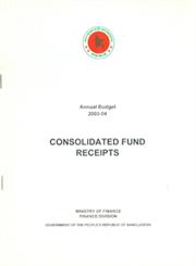 Consolidated Fund Receipts : Annual Budget - 2003-04