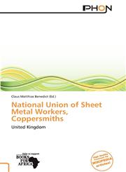 National Union of Sheet Metal Workers, Coppersmiths,6137861171,9786137861172