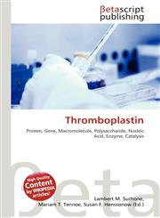 Thromboplastin,613752793X,9786137527931