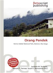 Orang Pendek,6136016222,9786136016221