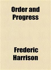 Order and Progress,1154804879,9781154804874