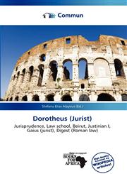Dorotheus (Jurist),6139509483,9786139509485