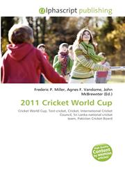 2011 Cricket World Cup,6132530290,9786132530295