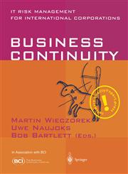 Business Continuity IT Risk Management for International Corporations,3540430512,9783540430513