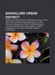 Bangalore Urban district Bangalore Urban district geography stubs, Cities and towns in Bangalore Urban district, Hindu temples in Bangalore,1233277073,9781233277070
