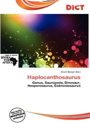 Haplocanthosaurus,613770405X,9786137704059