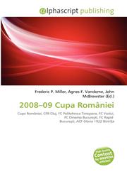2008-09 Cupa României,6134343102,9786134343107