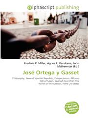 José Ortega y Gasset,6132820205,9786132820204