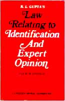 Law Relating to Identification and Expert Opinion 4th Edition,8170124123,9788170124122