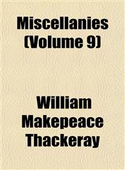 Miscellanies (Volume 9),1151743615,9781151743619