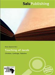 Teaching of Jacob,6137935809,9786137935804