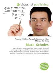 Black-Scholes,6130024924,9786130024925
