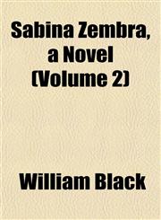 Sabina Zembra, a Novel (Volume 2),1151815519,9781151815514