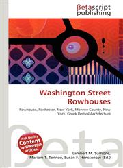 Washington Street Rowhouses,6134448303,9786134448307