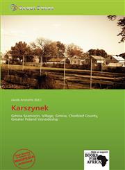 Karszynek,6139112427,9786139112425