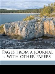 Pages from a journal with other papers,1177339625,9781177339629