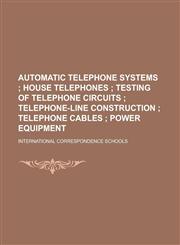 Automatic telephone systems,1234305135,9781234305130