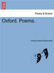 Oxford. Poems.,1241173109,9781241173104